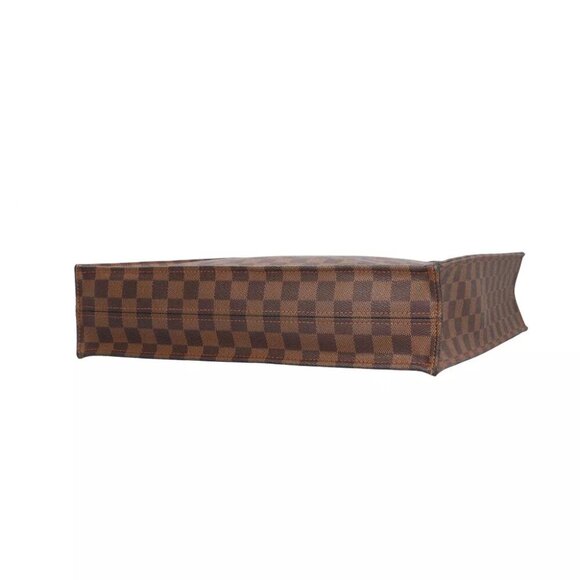 LOUIS VUITTON Handbag N51140 Damier canvas Damier Sac Plat used - Picture 4 of 6